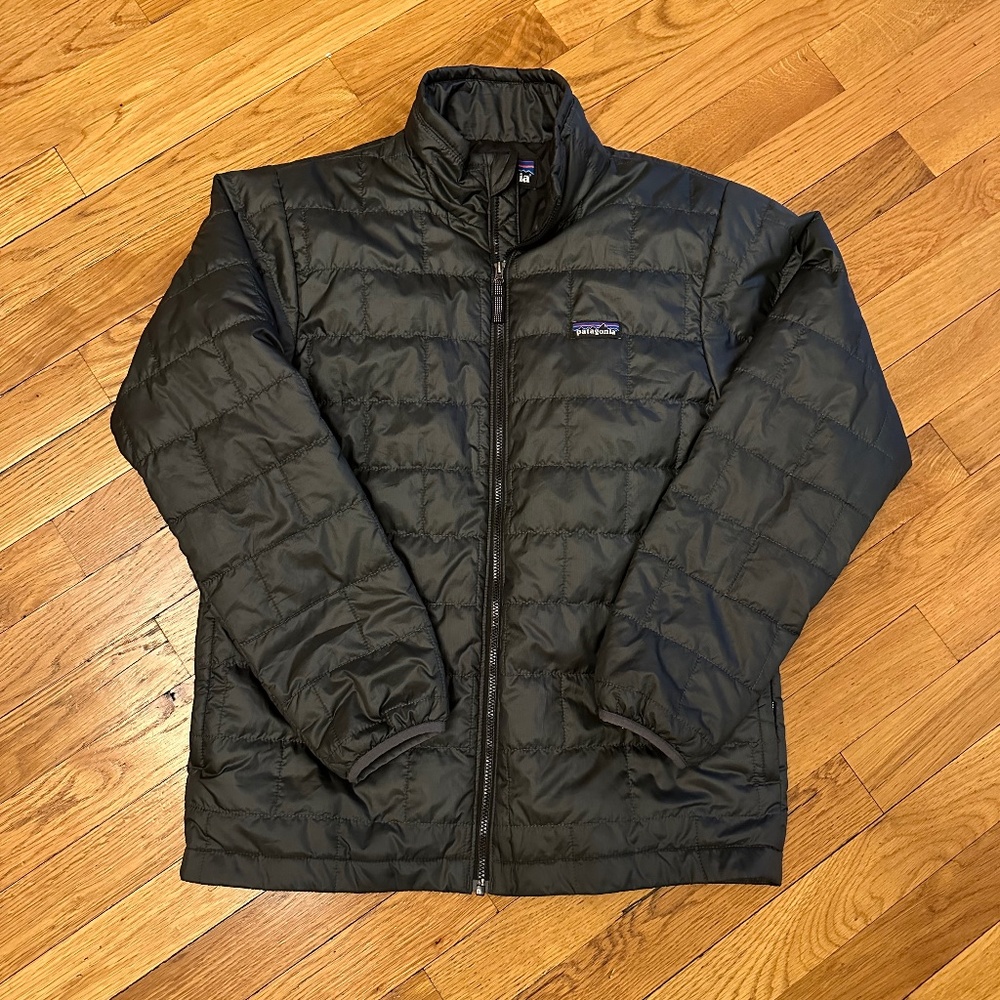Boys Patagonia Nanopuff Insulated Jacket Winter Coat XL